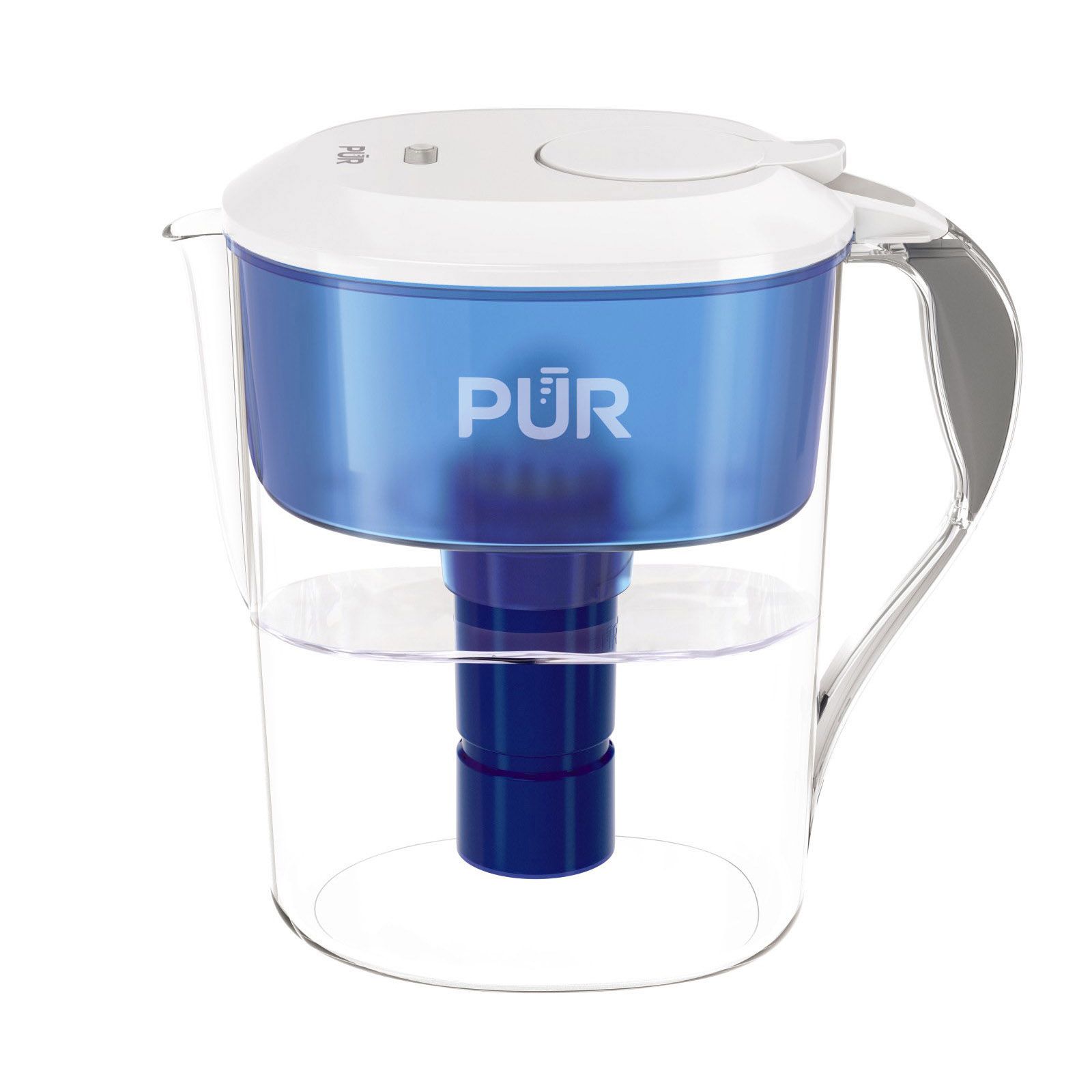 Beautiful by PUR 12 Cup Pitcher Water Filtration System, White