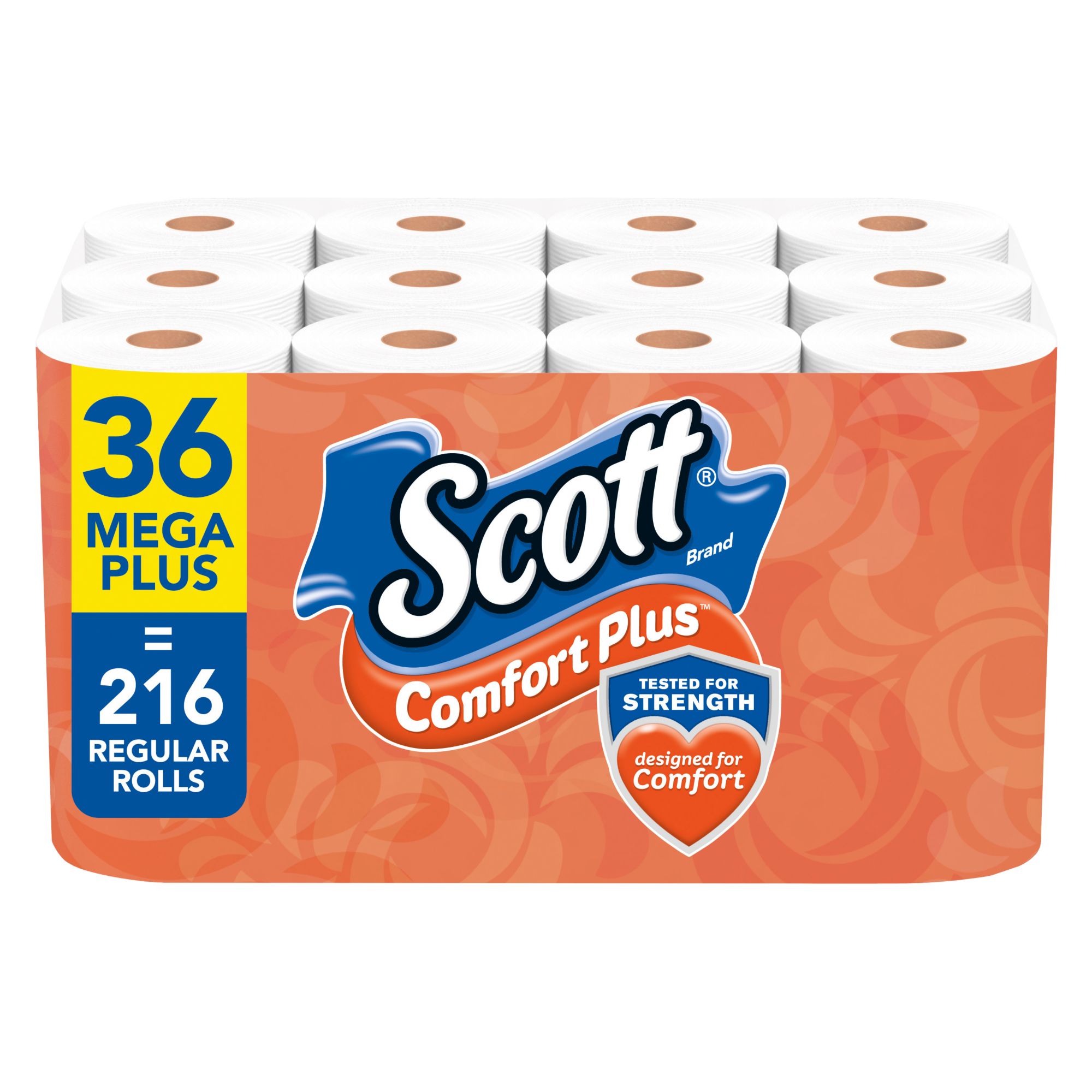 Scott ComfortPlus Toilet Paper 1-Ply