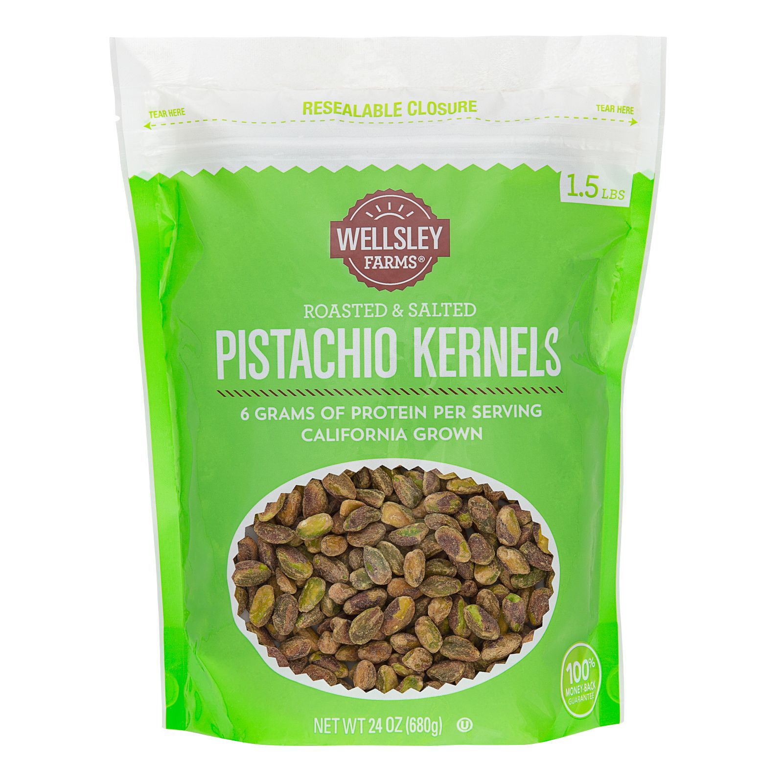 Organic Unsalted Pistachio Meats