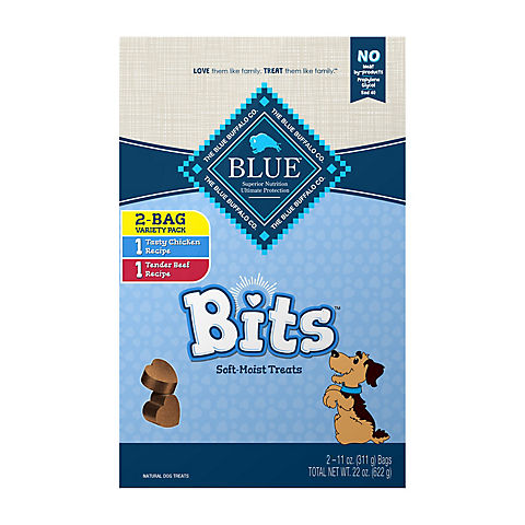 Blue Buffalo BLUE BITS Natural Dog Treats, 2 pk.