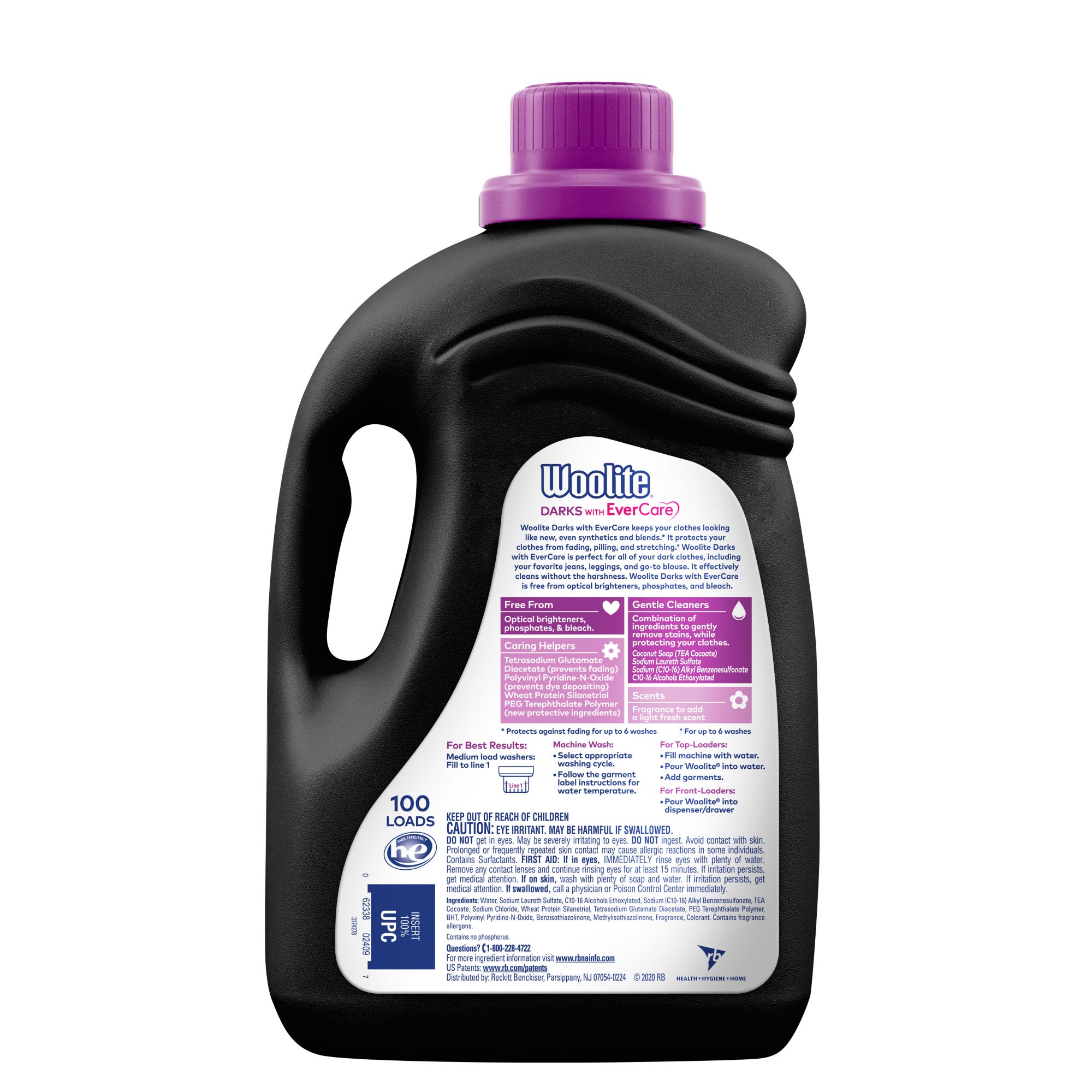 Woolite Gentle Cycle Laundry Detergent - 100 fl oz jug