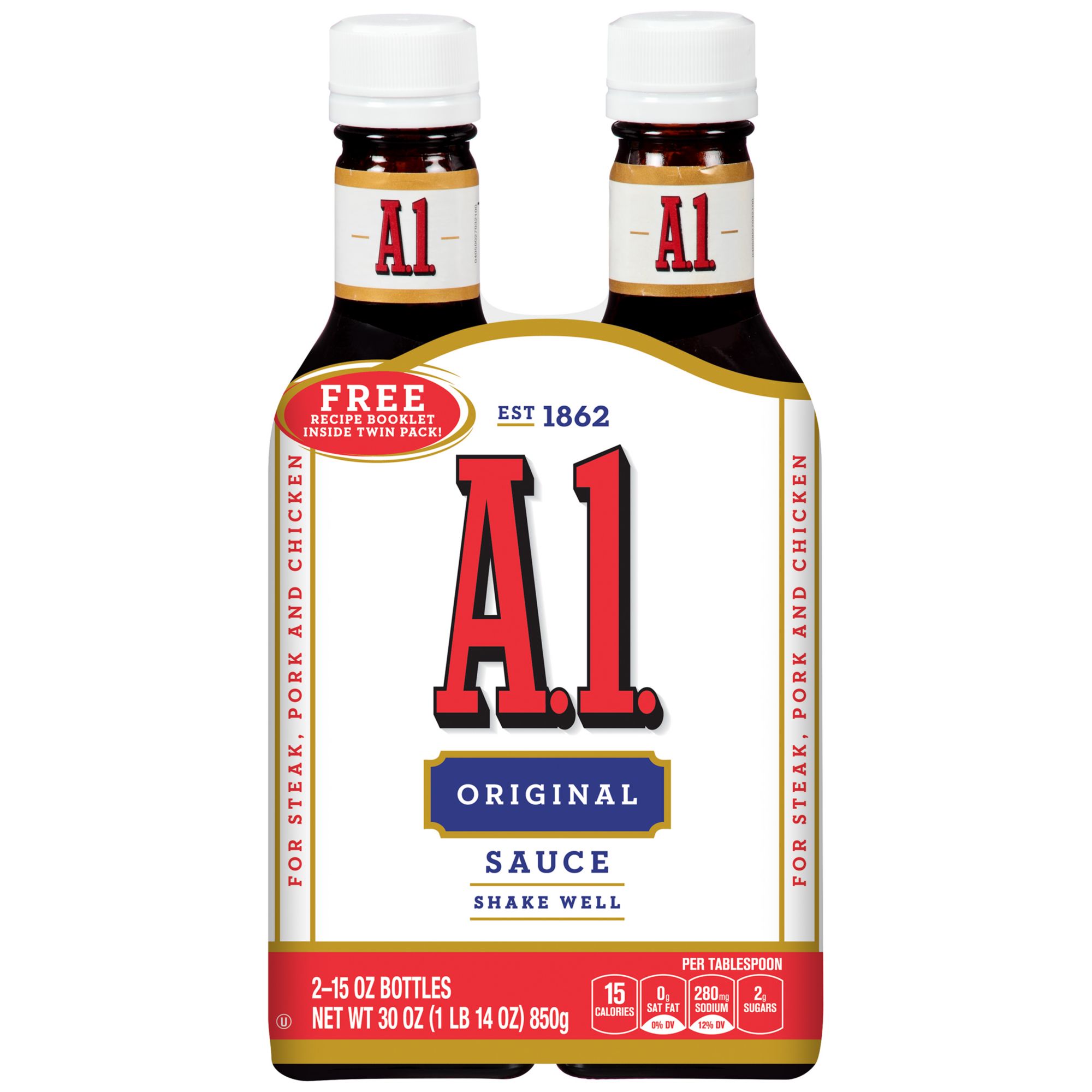 A.1. Original Steak Sauce, 24 ct Casepack, 5 oz Bottles – Feeser's Direct