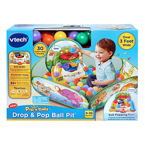 VTech Pop-A-Balls Drop and Pop 30 ct. Ball Pit