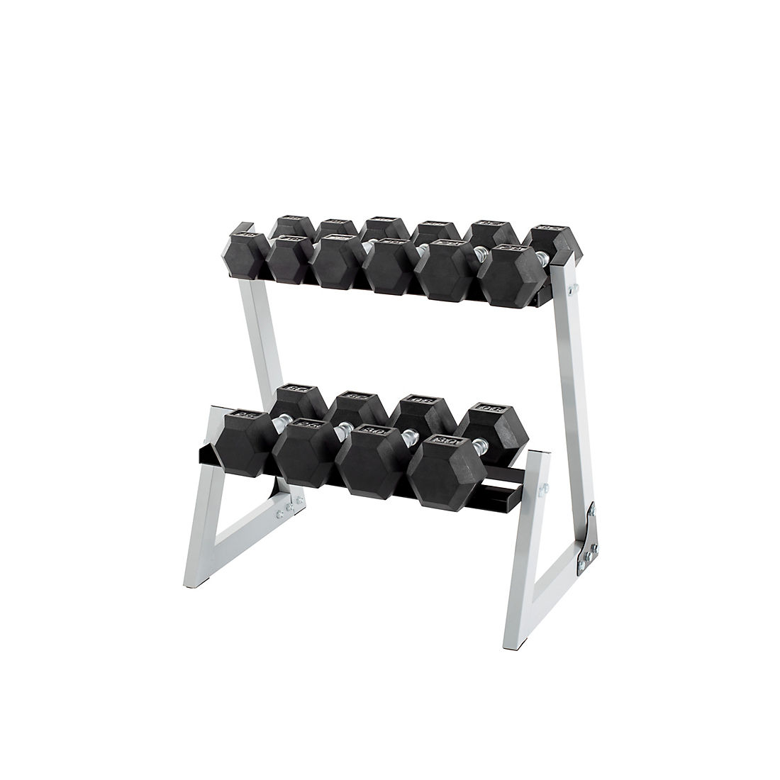 Pair - Free Shipping 30 Lbs Total Weider Rubber Coated Hex Dumbbells 15 Lbs 