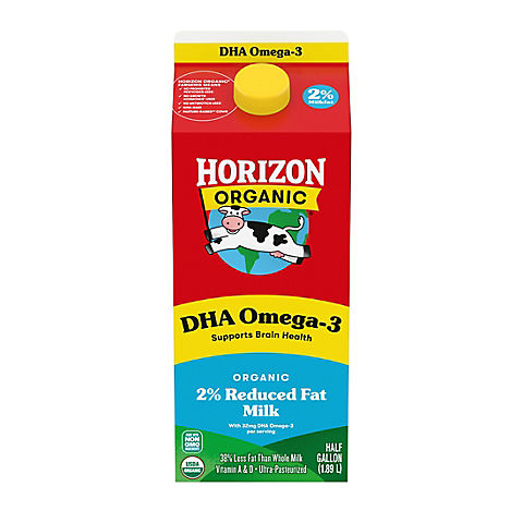 Horizon Organic 2% Milk with DHA, 64 oz.