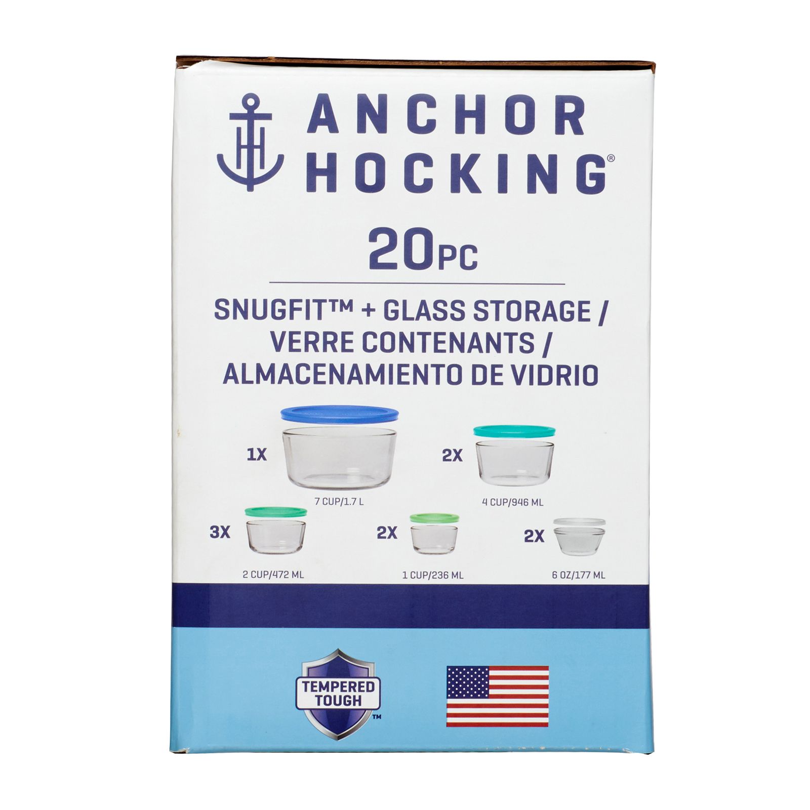 Anchor Hocking 30 pc. Food Storage Set - BJs Wholesale Club