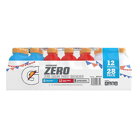 Gatorade Zero Thirst Quencher, 28 pk./12 fl. oz.