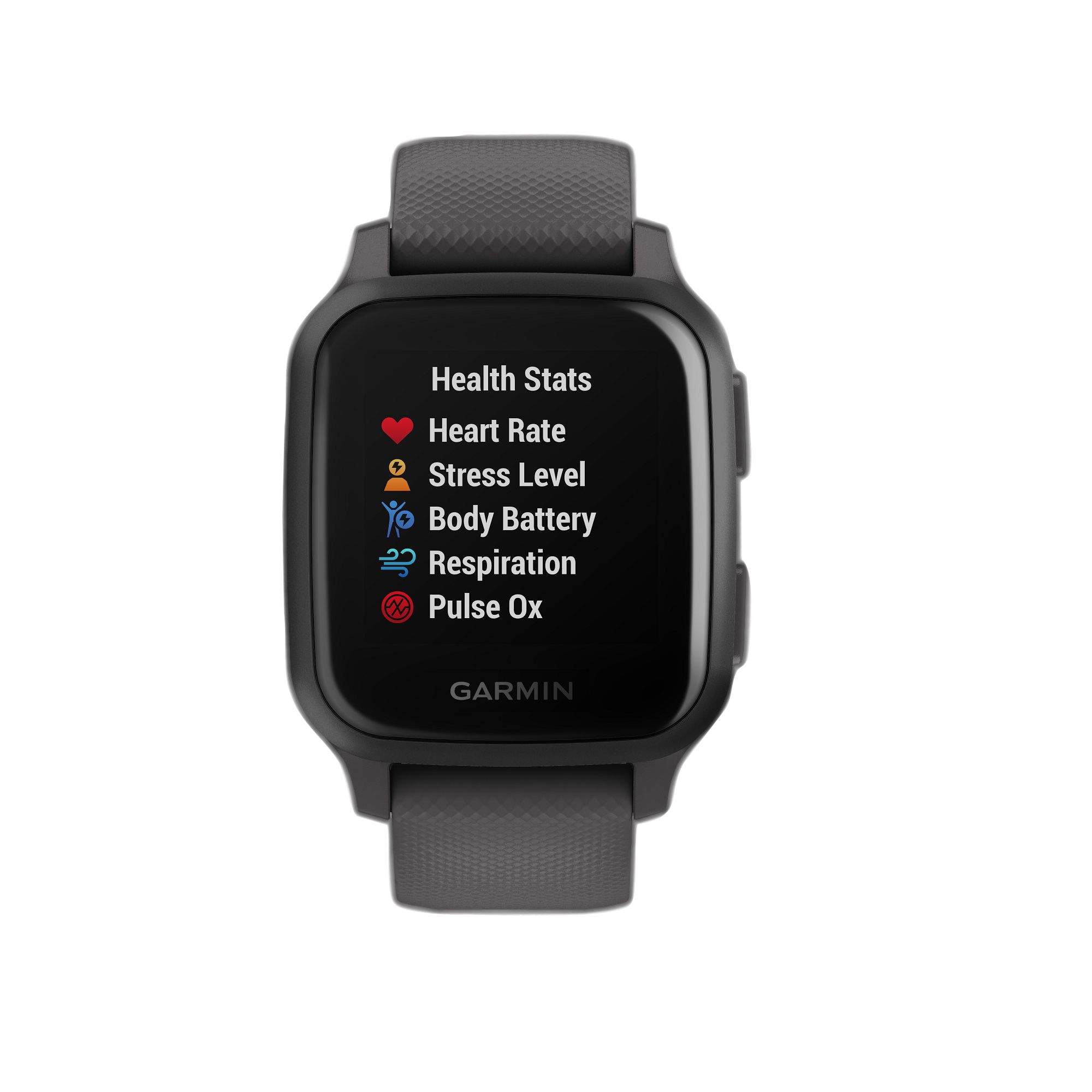 Garmin Venu Sq Smart Watch Slate Aluminum Bezel BJ s Wholesale