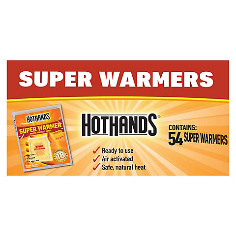 HotHands Super Warmers, 54 ct.