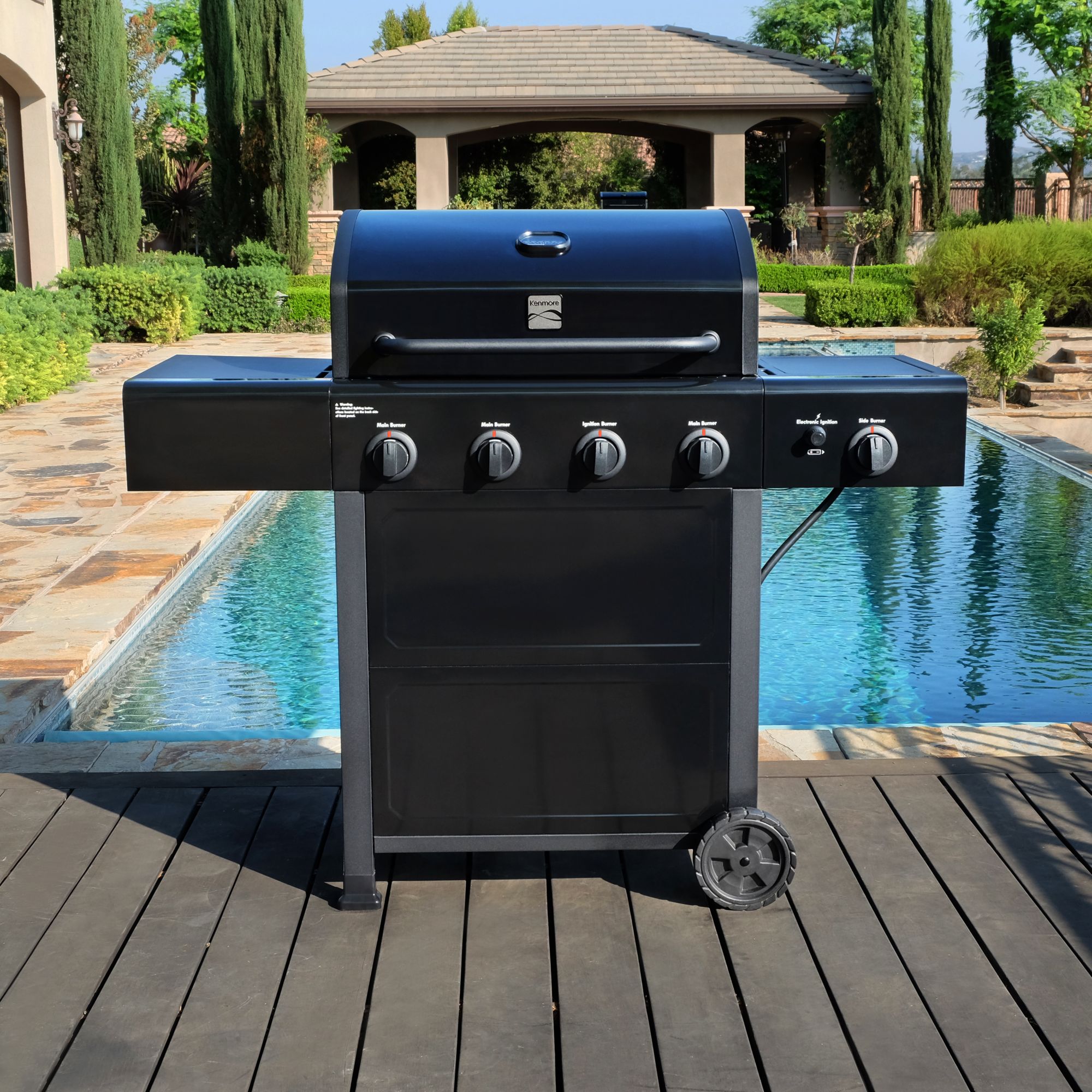 Char-Broil Medallion Series Vista GAS Powered 4 Burner Outdoor Kitchen