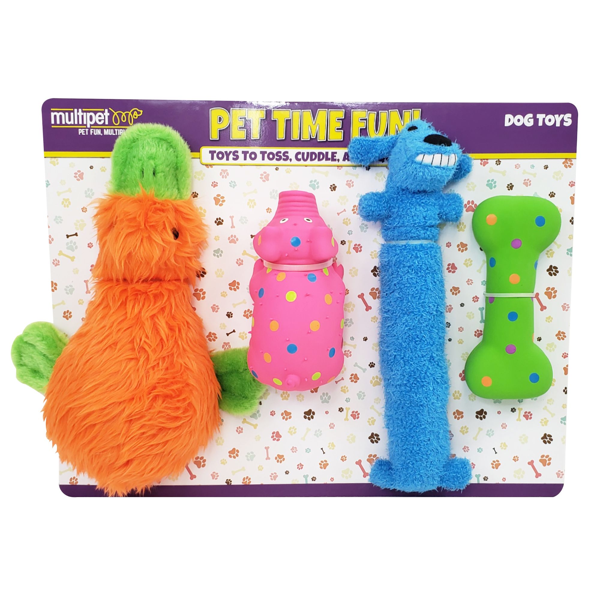 Multipet International Deep Sea Teethers Dog Toy Assortment - 51106