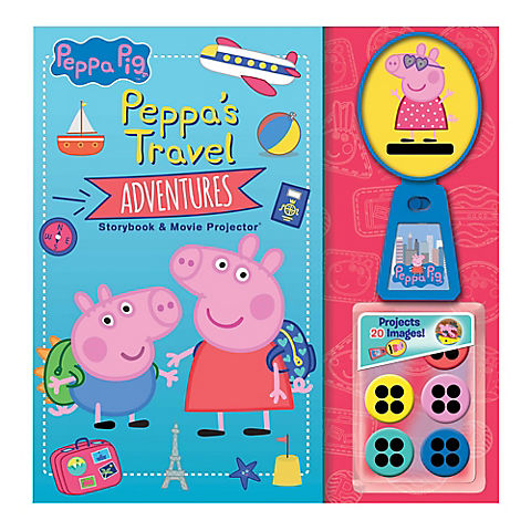 Peppa Pig: Peppa's Travel Adventures Storybook & Movie Projector