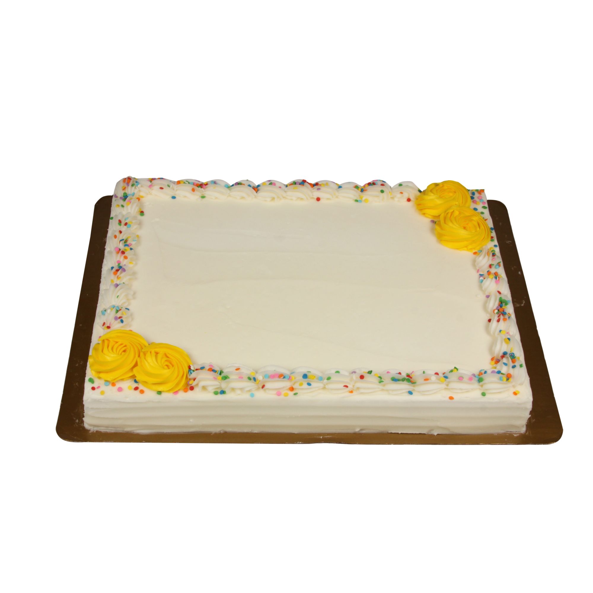 Gluten Free Classic Cake, 1/2 sheet