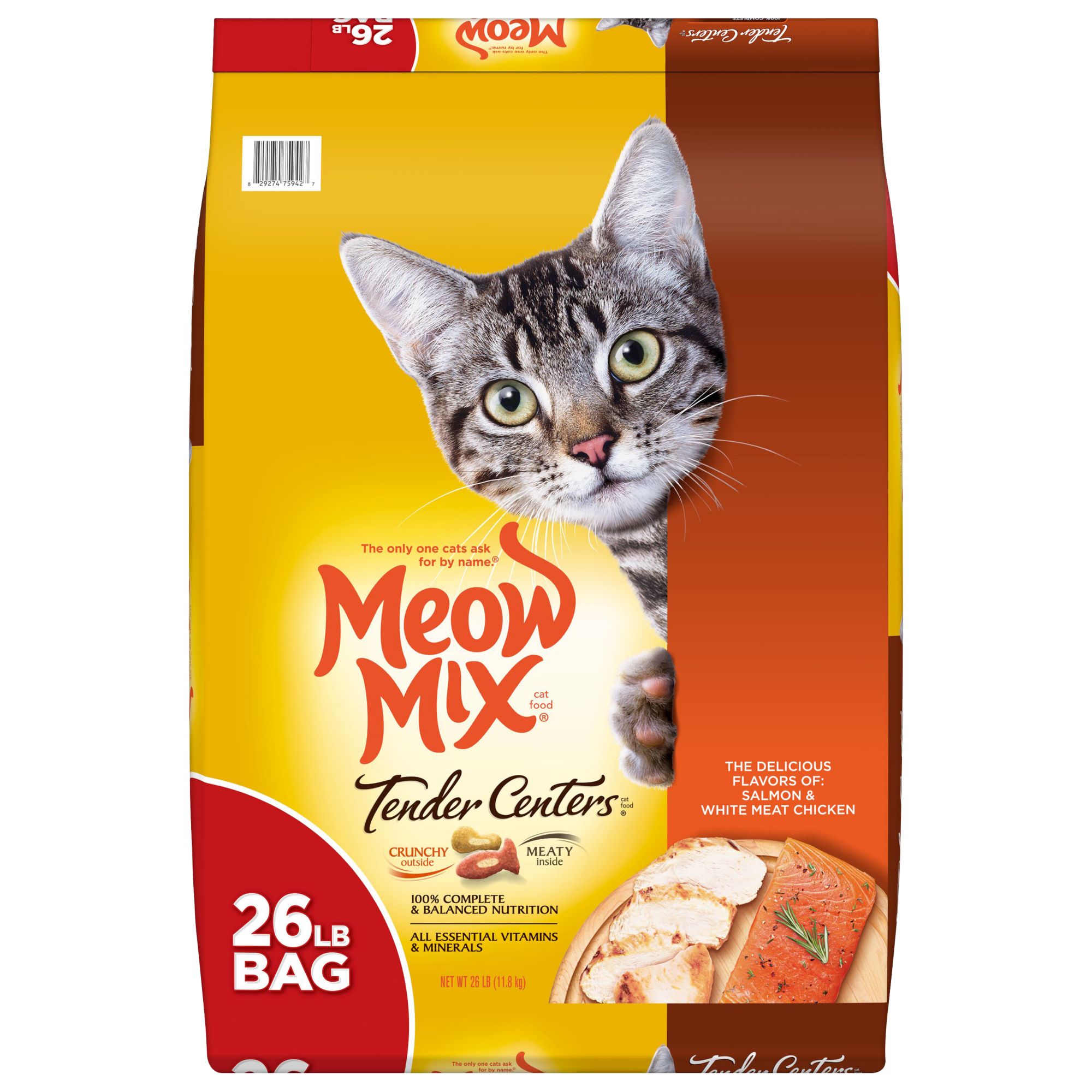 Meow Mix Treats for Cats, with White Meat Chicken, Soft