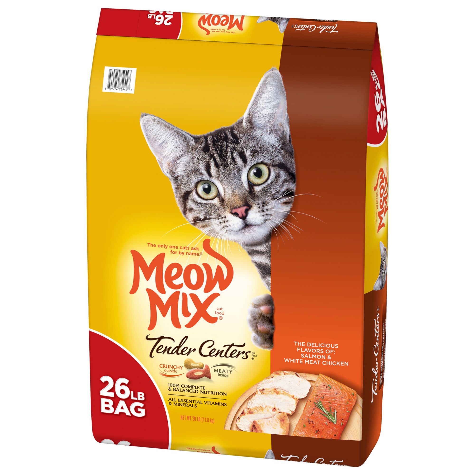 Meow Mix Treats for Cats, with White Meat Chicken, Soft