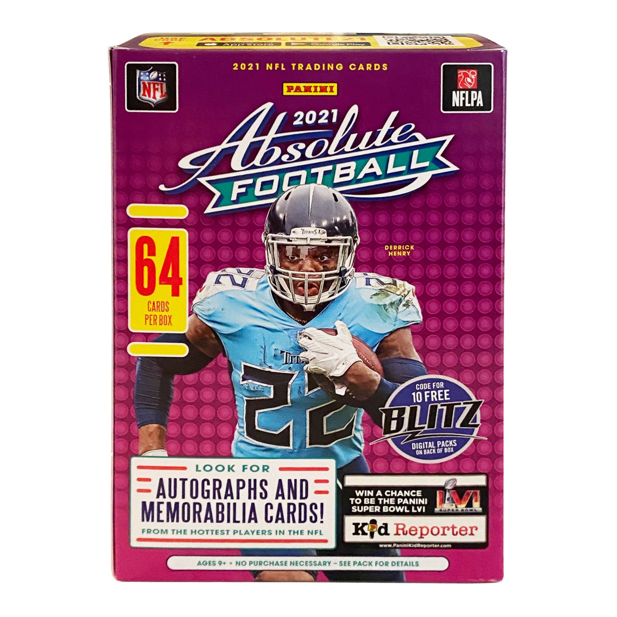 2021 Panini Playoff NFL Football Blaster Box (56 Cards) One Autograph or  Memorabilia Card