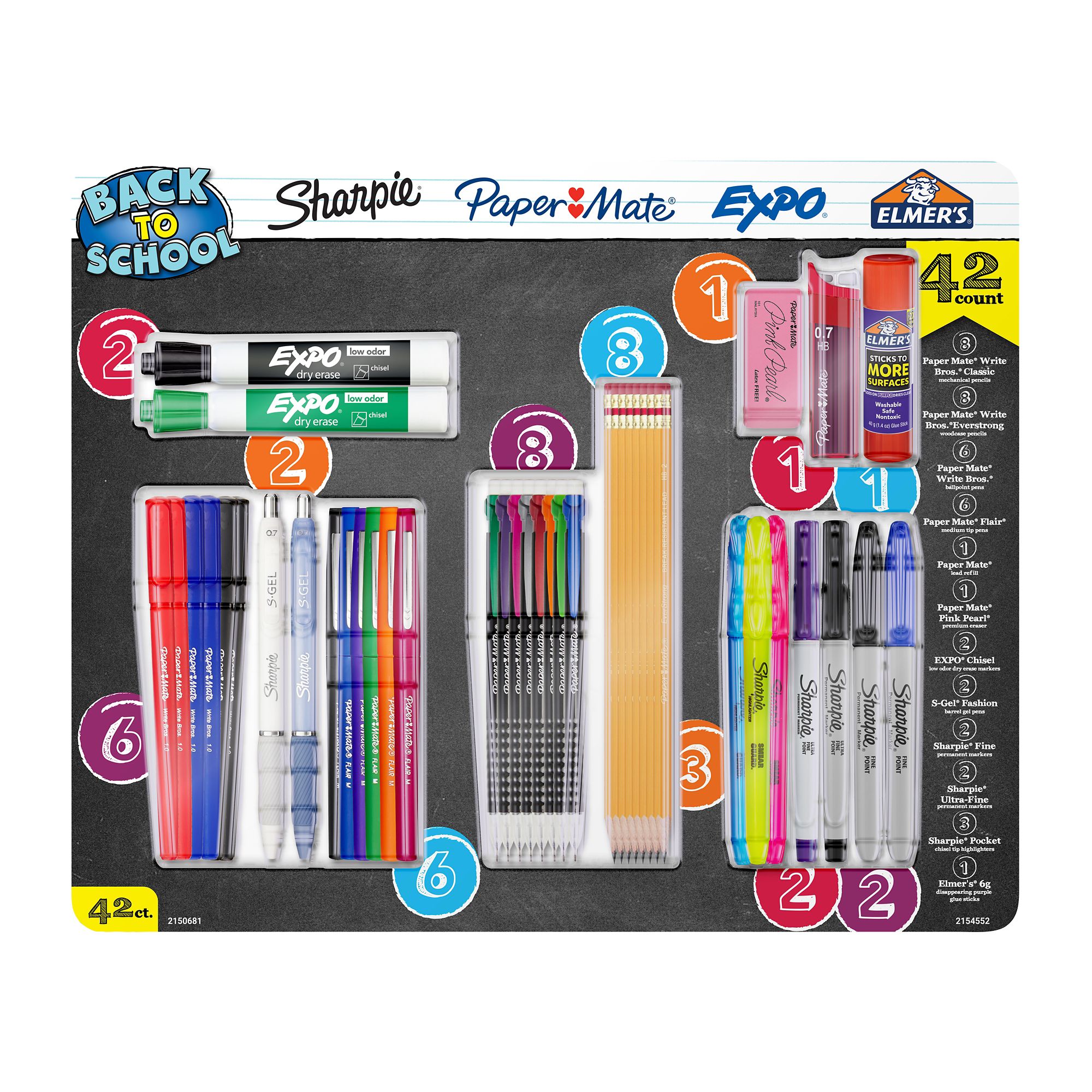 Back to School, Markers, Bright, Colorful, Rainbow, Sharpie