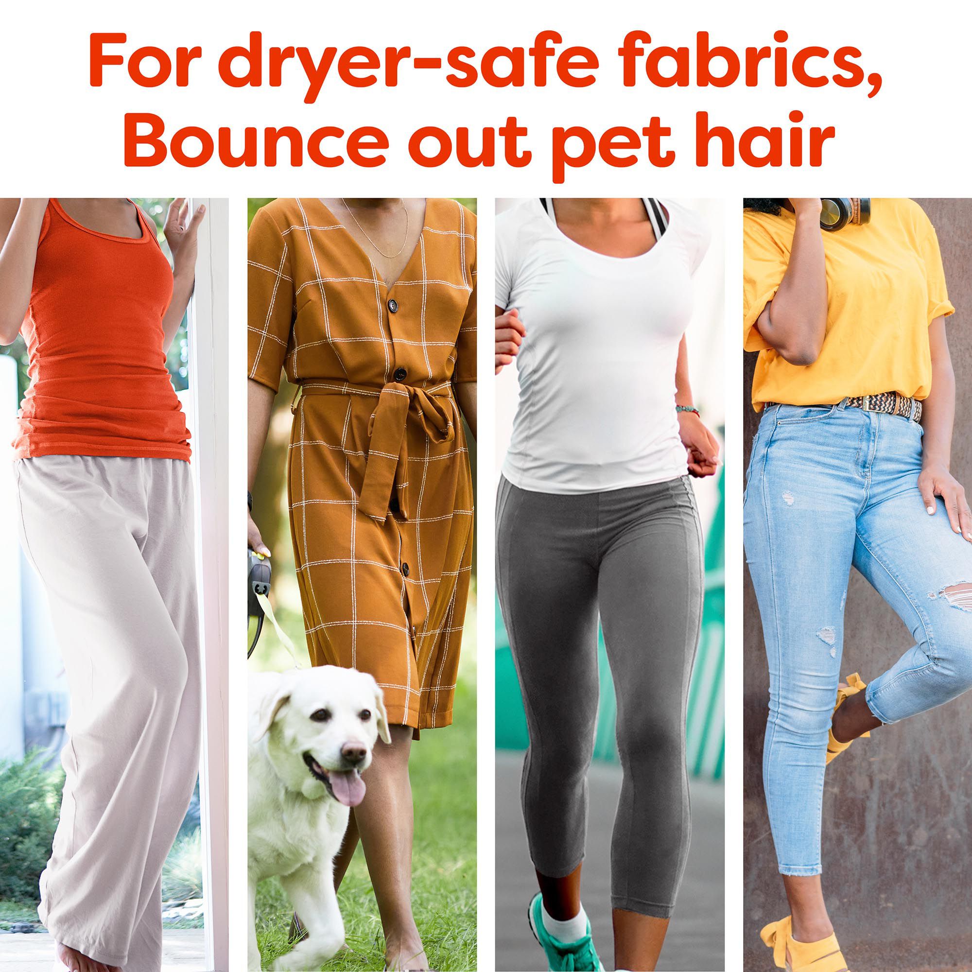 Bounce Pet Hair & Lint Guard Mega Dryer Sheets, Fresh Scent, 210