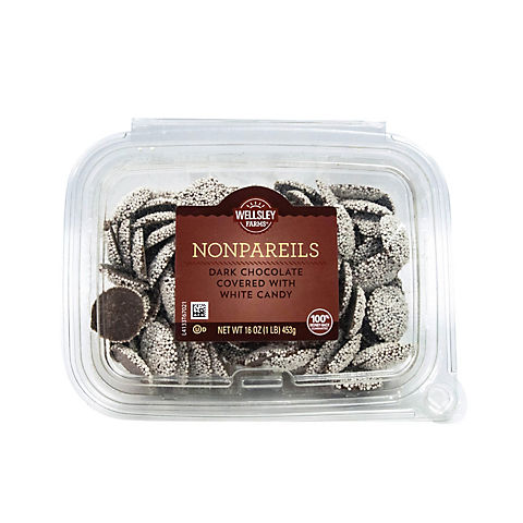 Wellsley Farms Dark Chocolate Nonpareils, 16 oz.