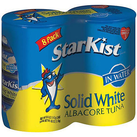 StarKist Solid White Albacore Tuna in Water, 8 pk./5 oz.