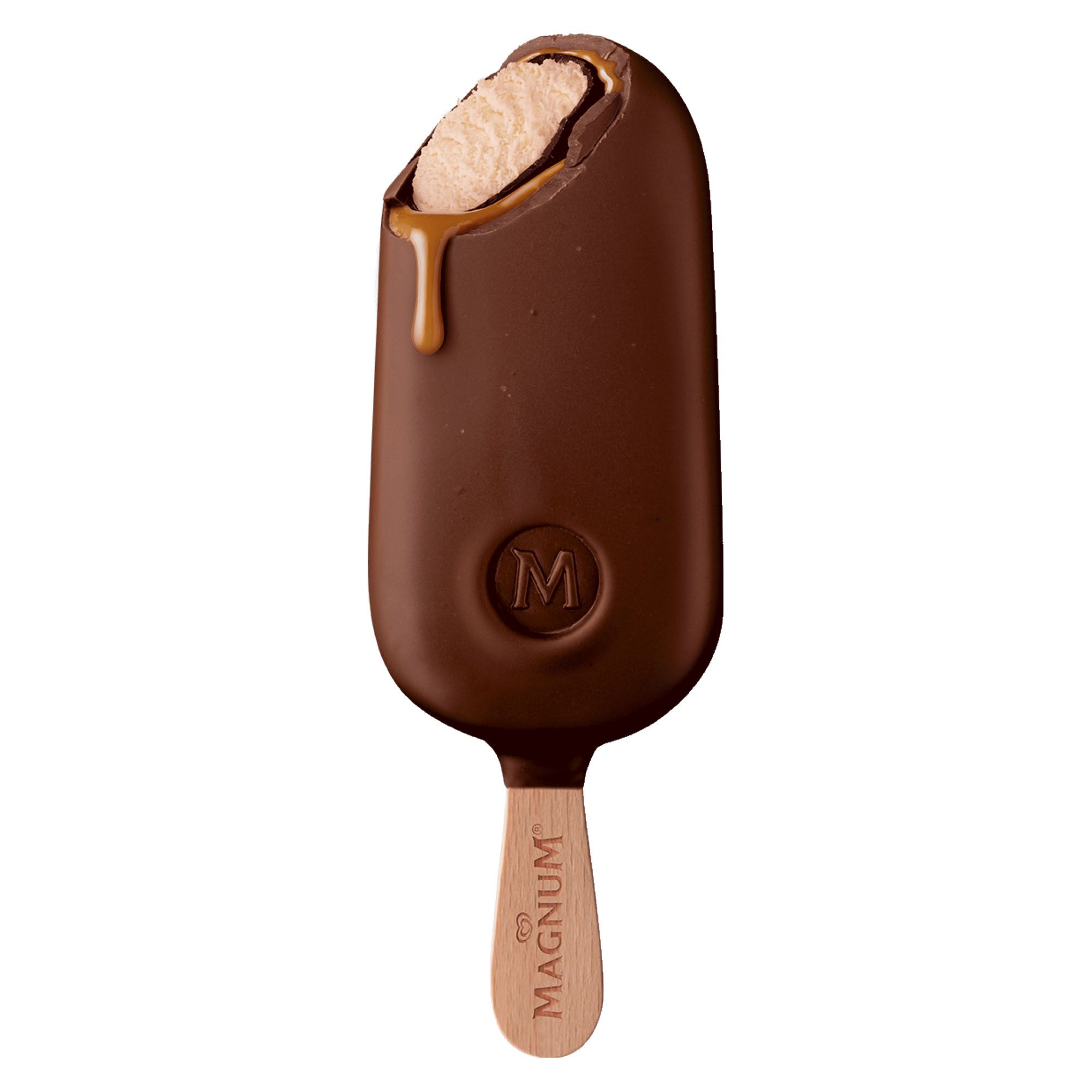 Magnum Ice Cream Bars, Double Caramel, 44% Cacao 3 Ea, Sandwiches & Bars