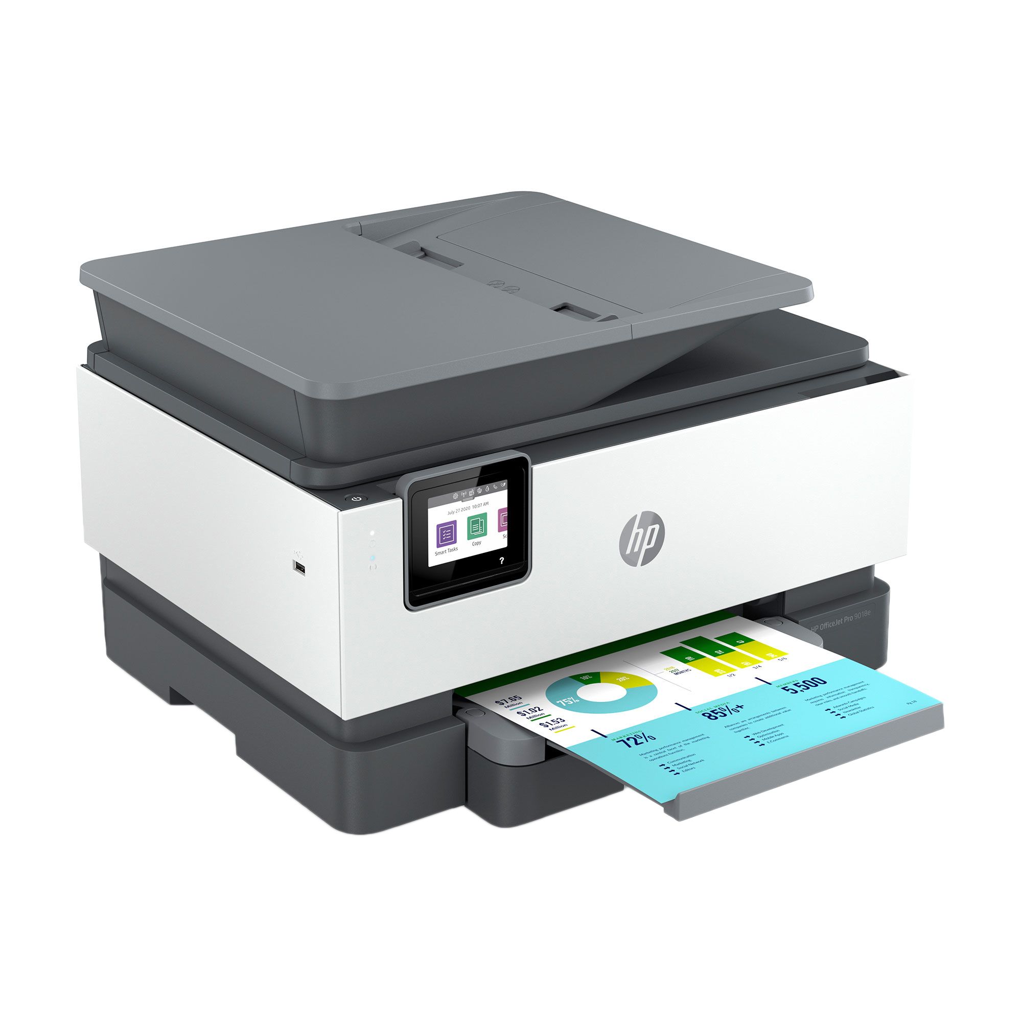 HP OfficeJet Pro 9018e Wireless All-In-One Printer with 6 Months Free Ink  Through HP Plus