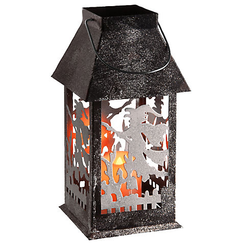 National Tree 12" Witch Lantern with Candle