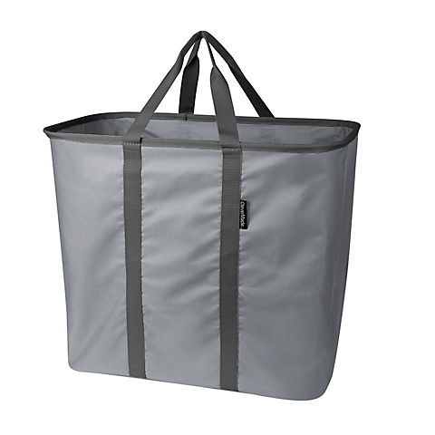 CleverMade Collapsible Laundry Caddy, 2 pk. -  Charcoal/Gray