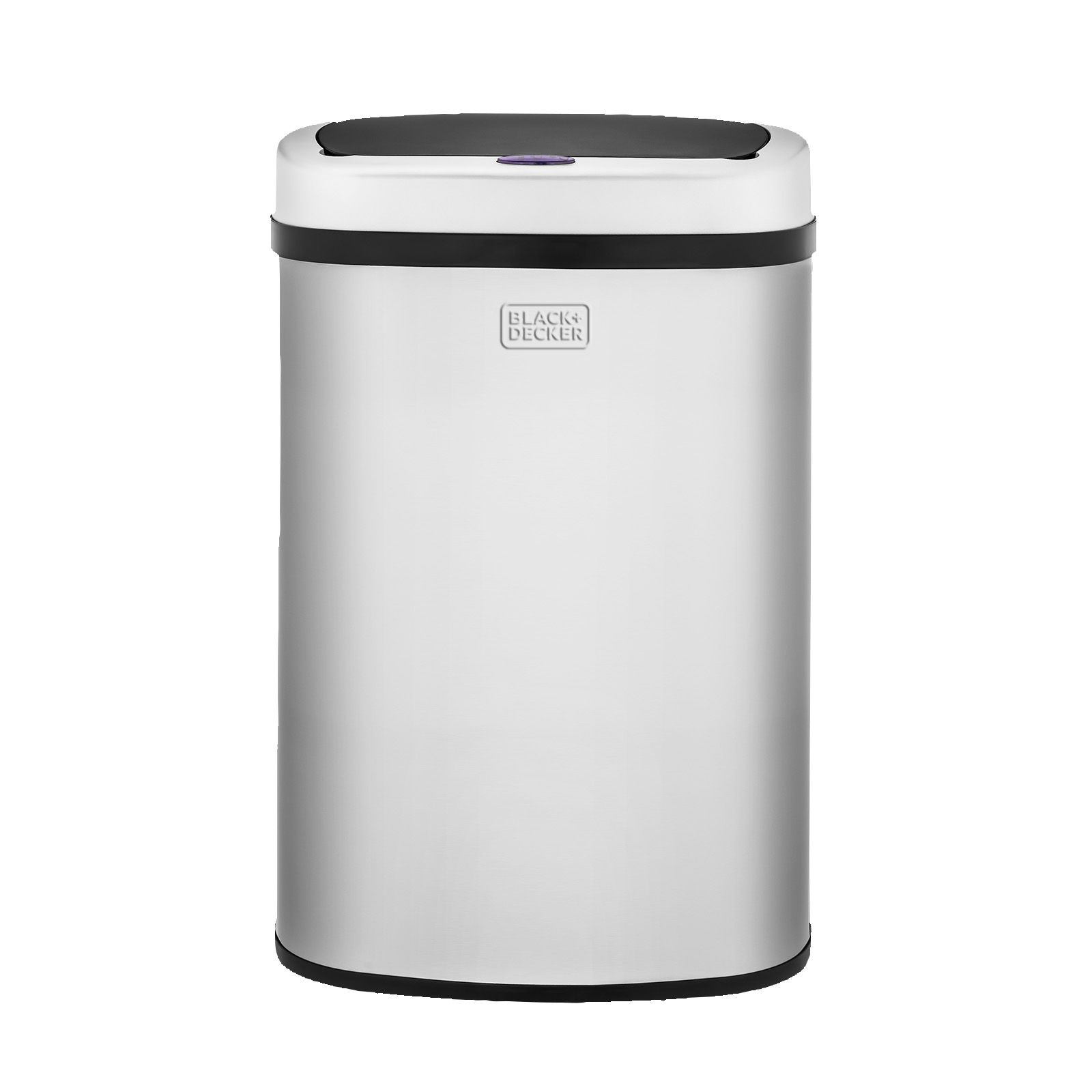 Silver 50L Stainless Steel Large Soft-Close Step Trash Can