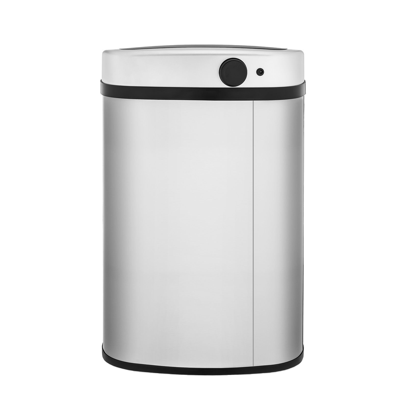 Kitchen Trash Can 13 Gallon Garbage Can, Sensor Trash Can Touchless  Stainless Steel Trash Can, Brushed Dustbin 50 Liter Motion Trash Bin Metal  Waste