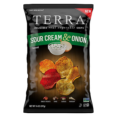 Terra Chips Sour Cream & Onion, 14 oz.