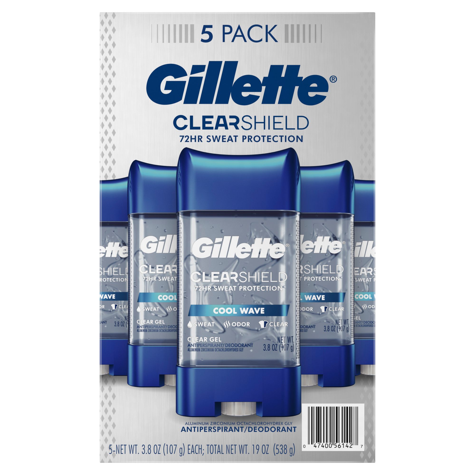 Gillette Antiperspirant Deodorant for Men, Clinical Soft Solid