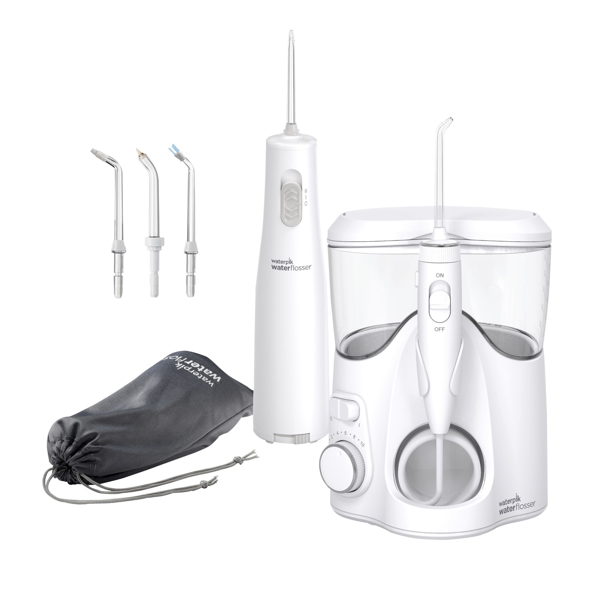 Waterpik Ultra Plus And Cordless Pearl Water Flosser Combo, 53% OFF