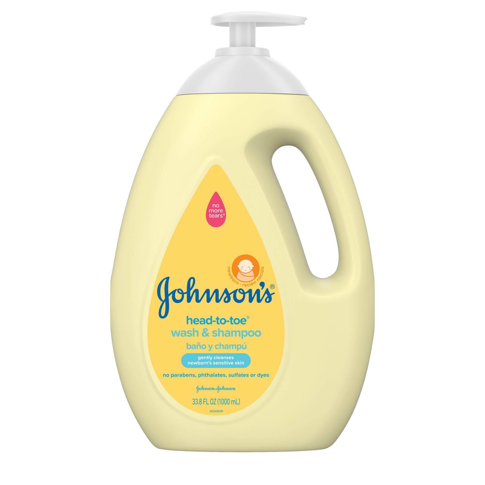 Johnson's Baby Clean Fresh TearFree Children's Shampoo Body Wash Paraben  Sulfate DyeFree Formula is Hypoallergenic Gentle on Toddler's Sensitive  Skin