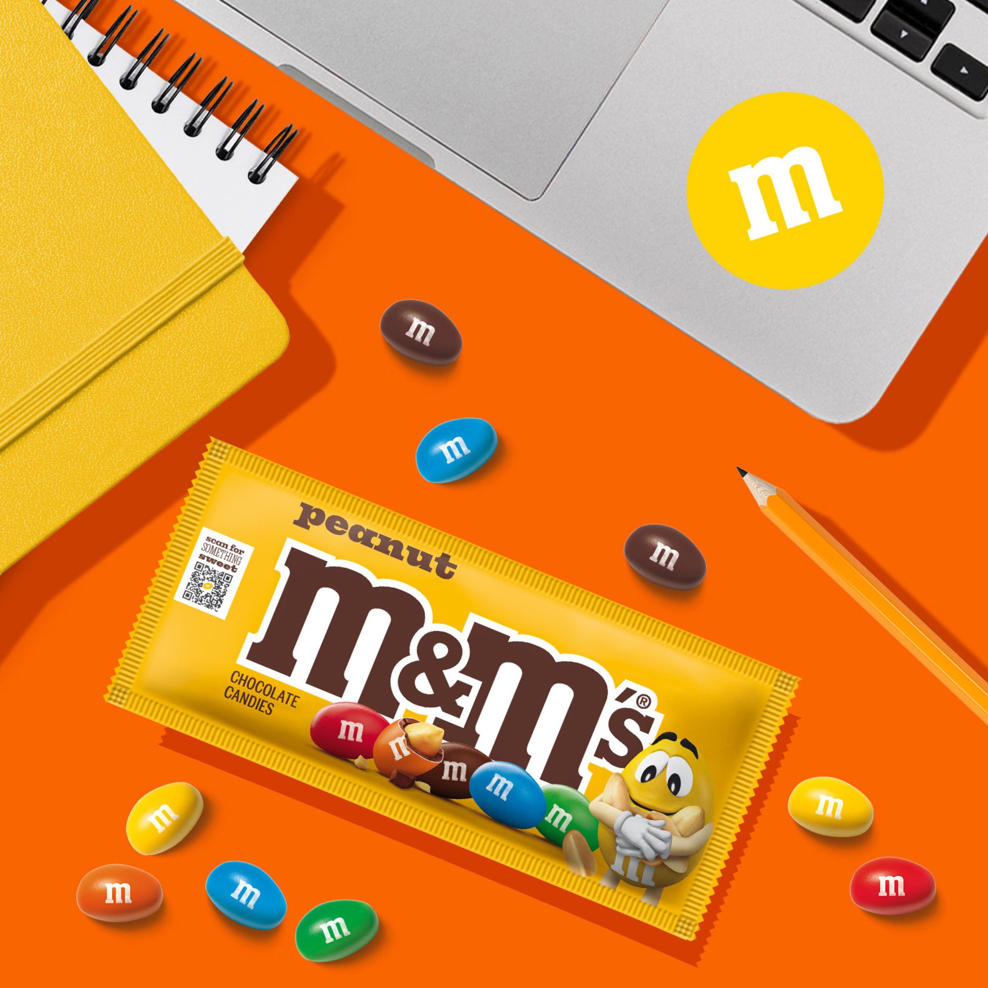 M&M's Peanut Chocolate Candies 1.74oz