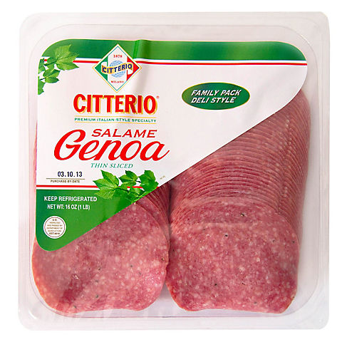 Citterio Genoa Salami, 16 oz.