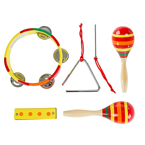 Toy Time Percussion 4-Pc. Musical Instruments Toy Set