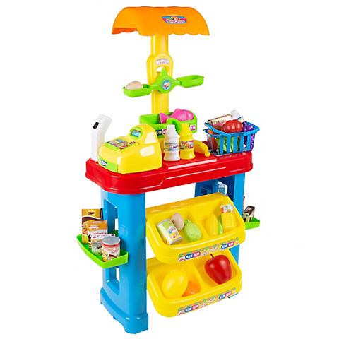 Toy Time Kids Grocery Store Selling Stand