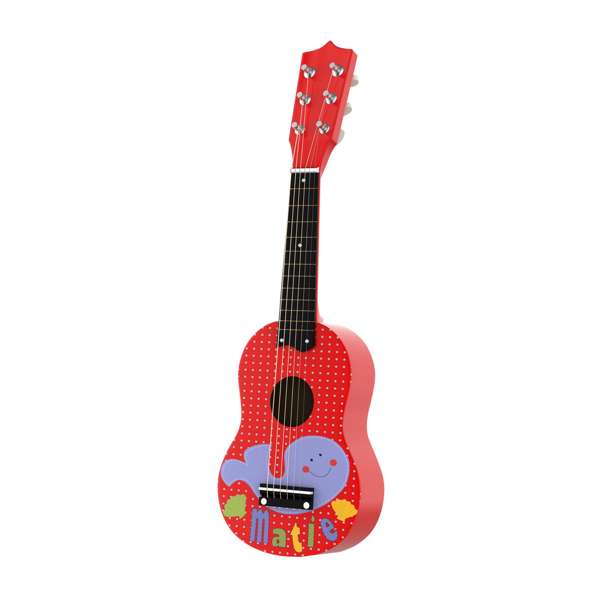 Miniature store toy guitar