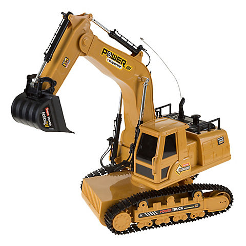 Toy Time Remote-Controlled Excavator Bucket Truck