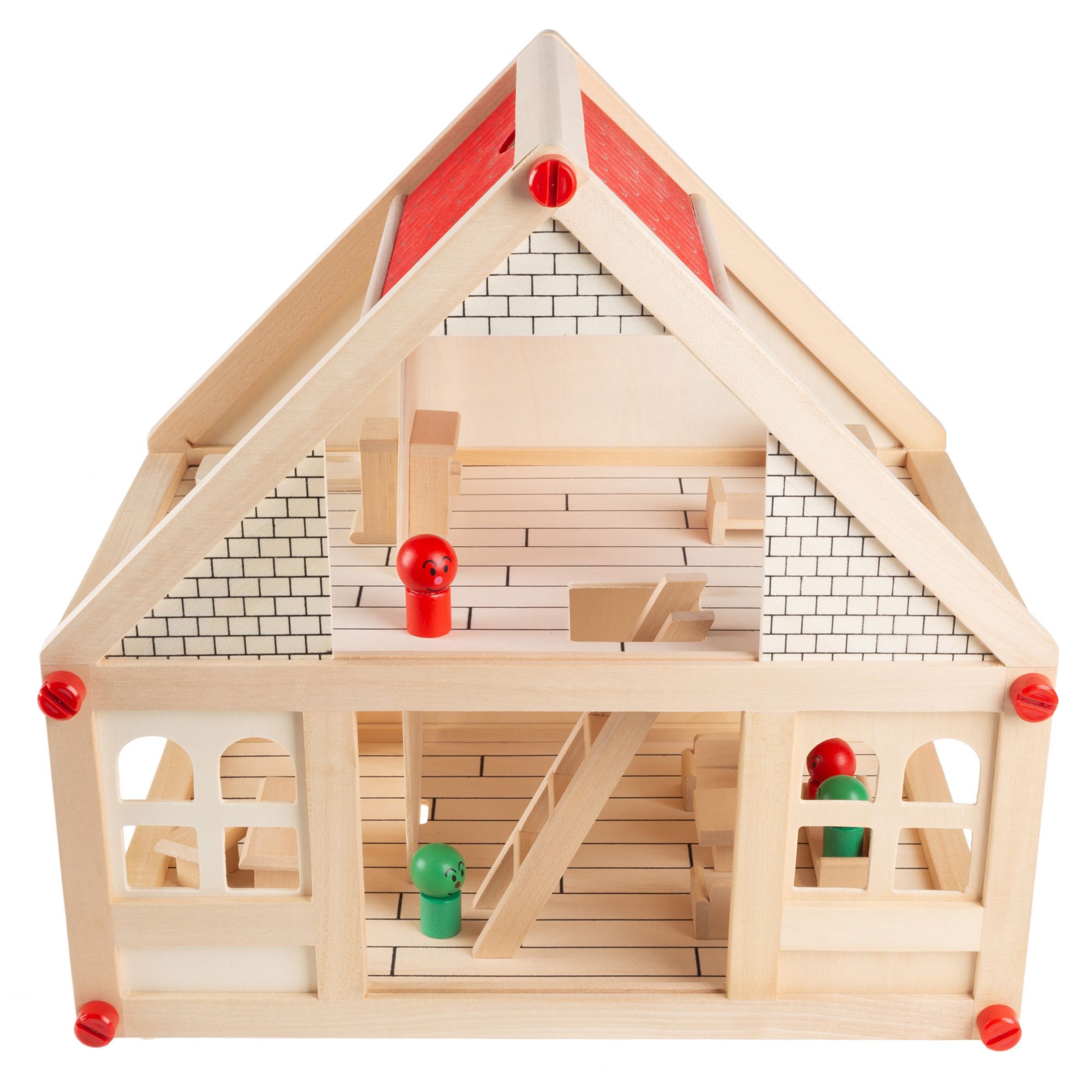 13 Wood 2-Story Dollhouse by Make Market®