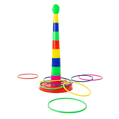 Toy Time Adjustable Ring Toss Game