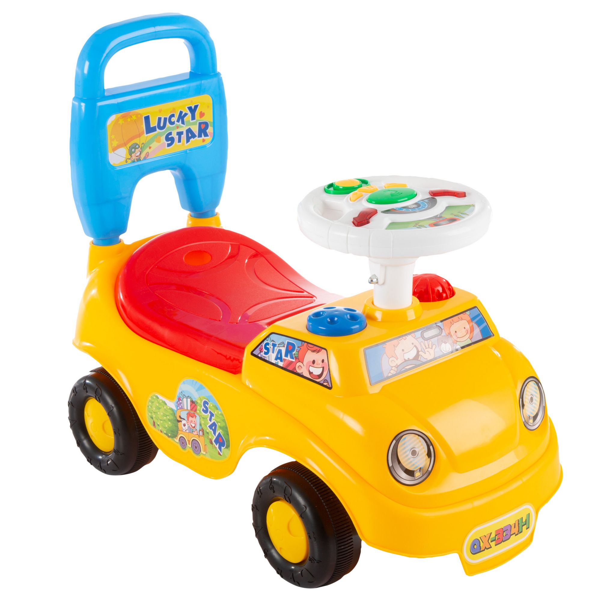 Ride on activity store toys