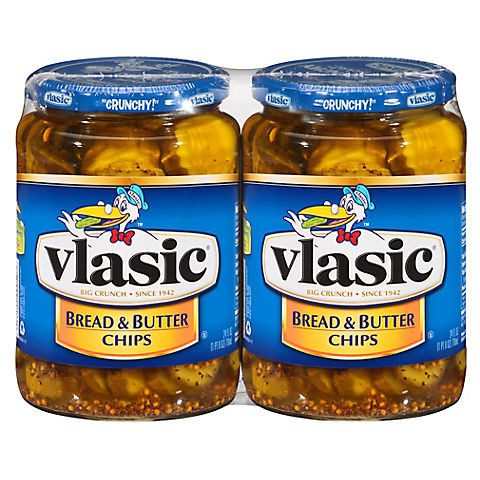 Vlasic Bread and Butter Pickles, 2 pk./24 oz.