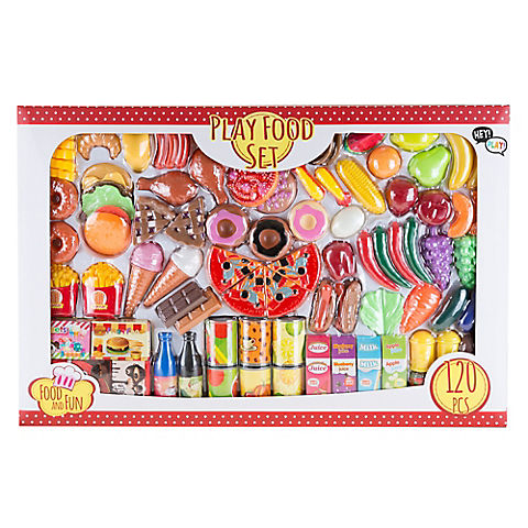 Toy Time Pretend-Play Assorted Food Set