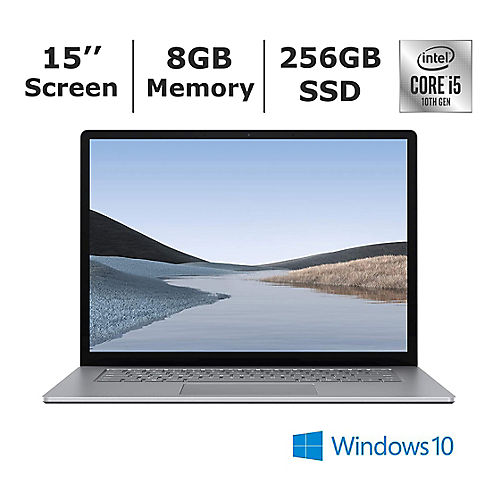 Microsoft Surface Laptop 3, Intel Core i5 Processor. 8GB Memory, 256GB SSD