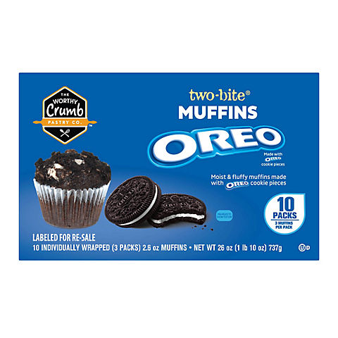 The Worthy Crumb Oreo Cookie Mini Muffins