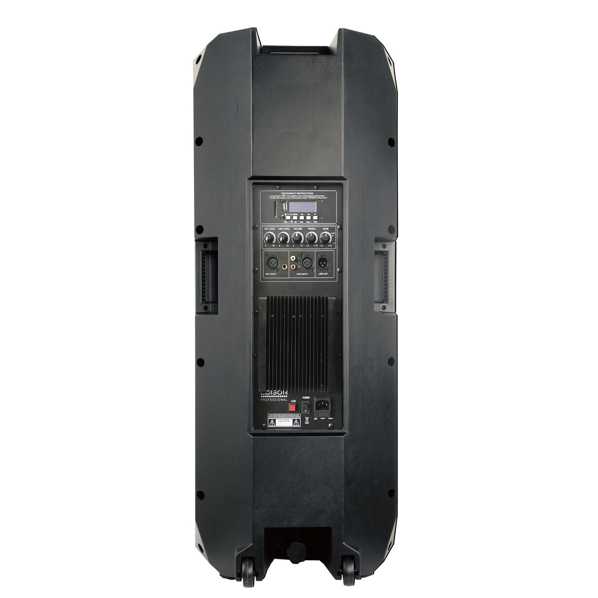 Edison Professional M-7500 15" Dual PA Speaker System