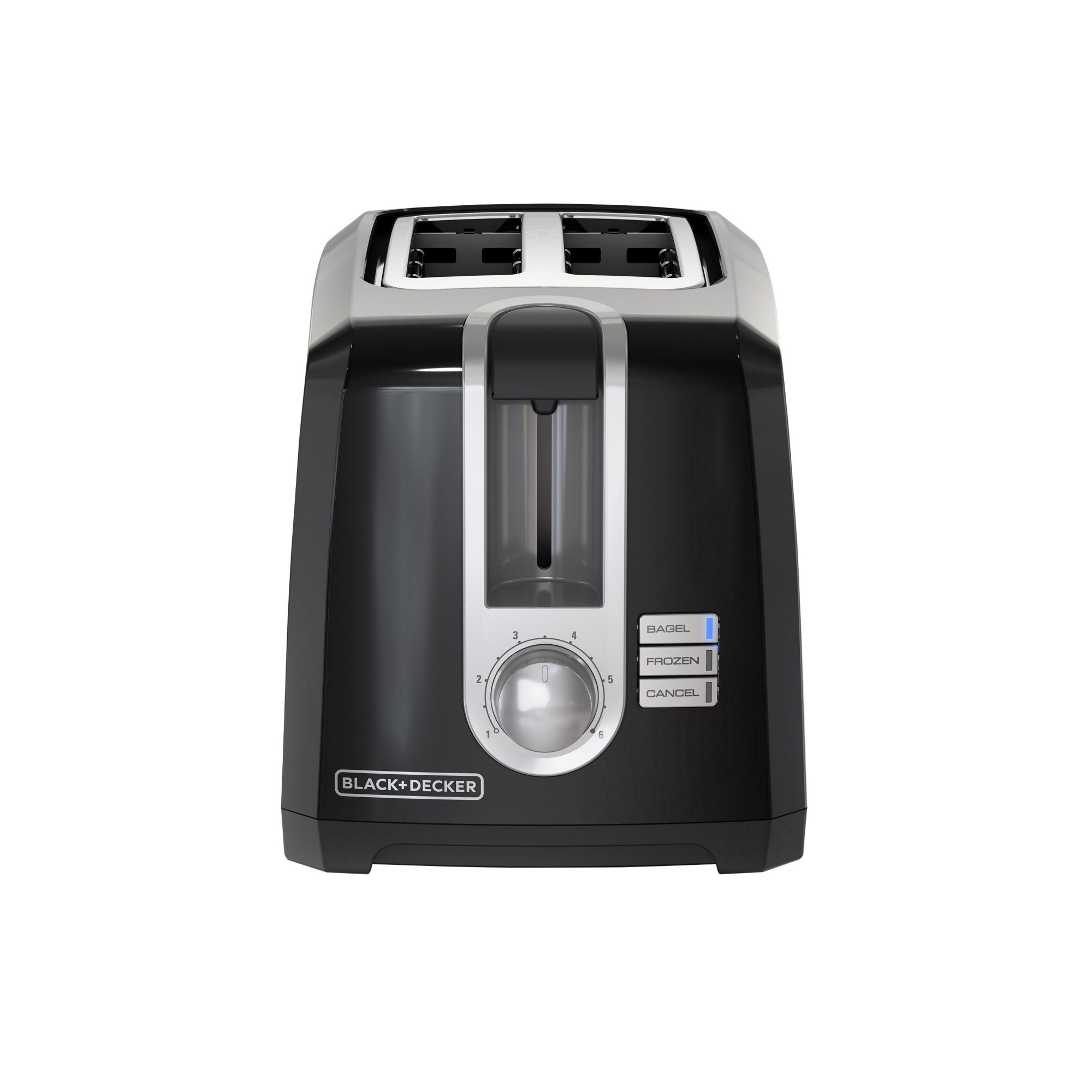 BLACK+DECKER 2-Slice Stainless Steel 750-Watt Toaster in the Toasters  department at