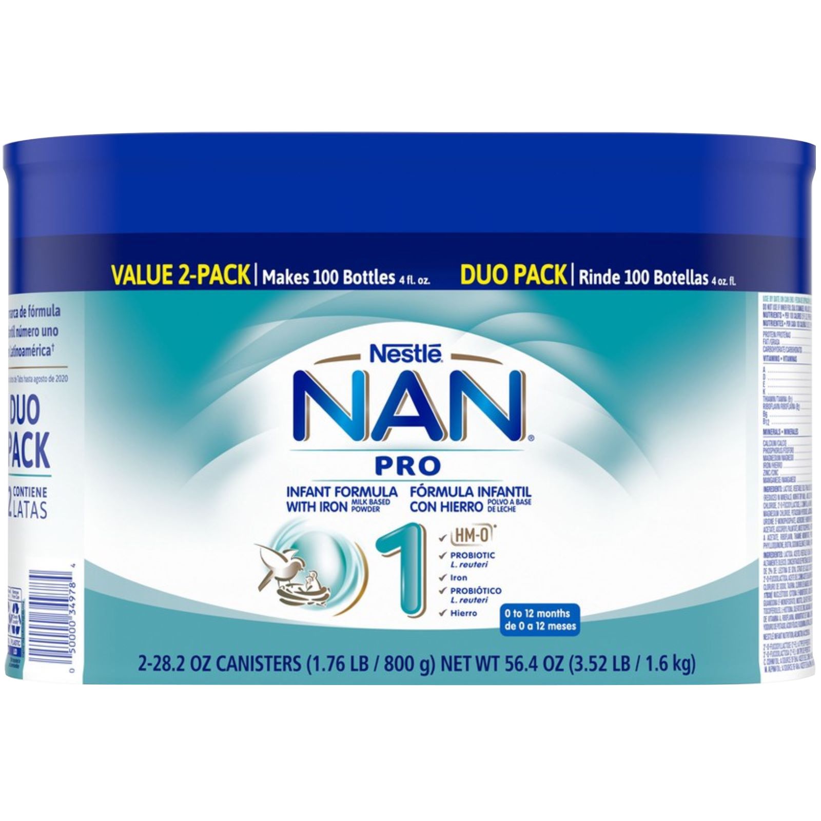 Nan Baby Milk (1) 800 Gm - New